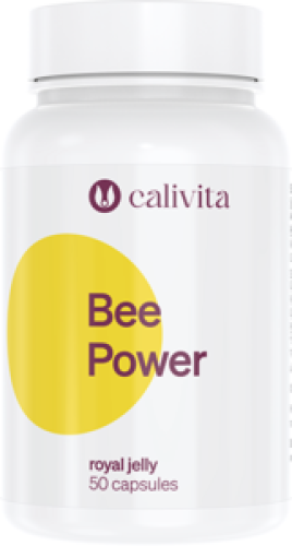 Opakowanie suplementu diety Bee Power Calivita z mleczkiem pszczelim, widoczne logo iSuplementy.pl