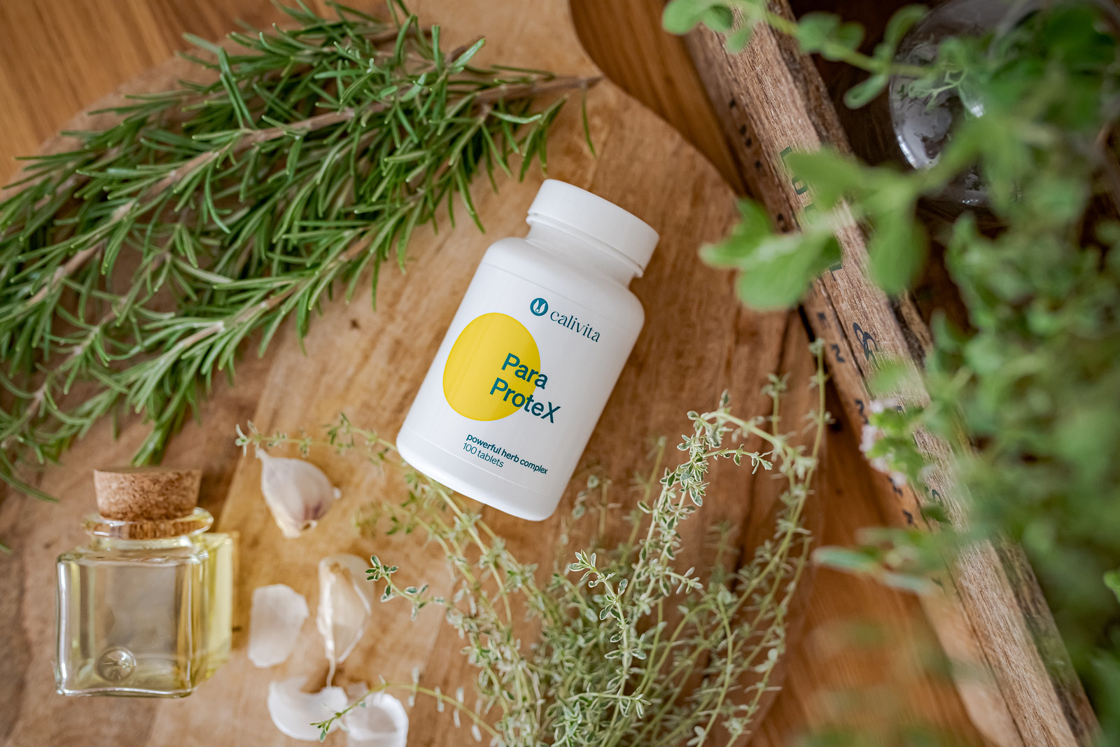 Paraprotex Calivita – opakowanie suplementu diety, widok 1
