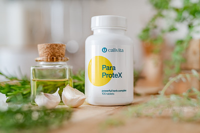 Paraprotex Calivita – opakowanie suplementu diety, widok 2